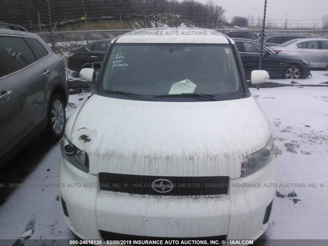 JTLKE50E091061489 - 2009 TOYOTA SCION XB თეთრი ფოტო 6