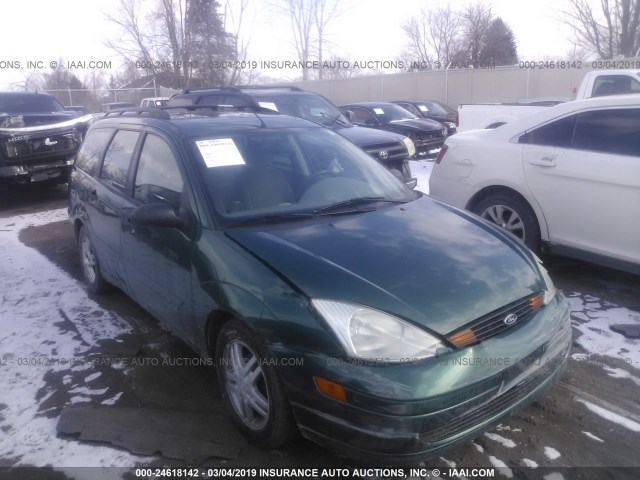 1FAFP36391W284810 - 2001 FORD FOCUS SE/SE COMFORT GREEN photo 1