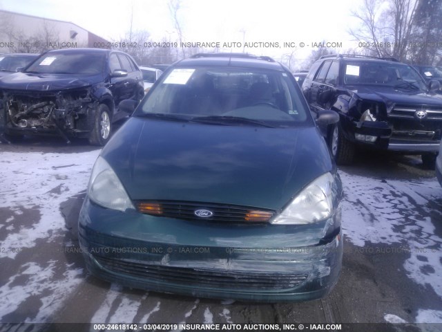 1FAFP36391W284810 - 2001 FORD FOCUS SE/SE COMFORT GREEN photo 6