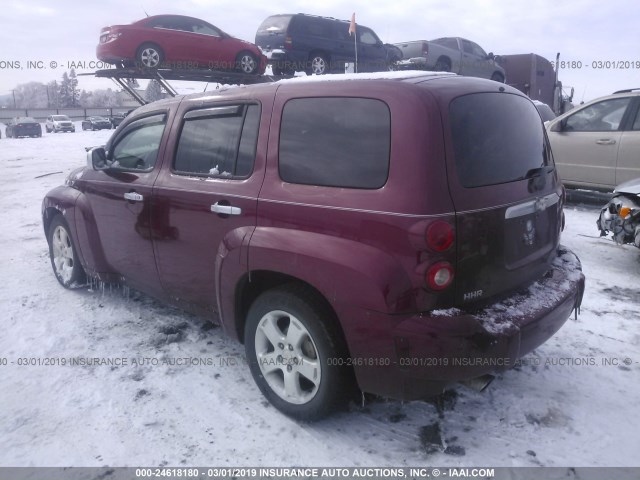 3GNDA23D56S673450 - 2006 CHEVROLET HHR LT RED photo 3