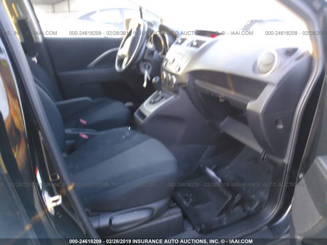 JM1CW2BL3C0105439 - 2012 MAZDA 5 BLACK photo 5