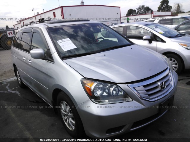 5FNRL3H68AB047899 - 2010 HONDA ODYSSEY EXL SILVER photo 1