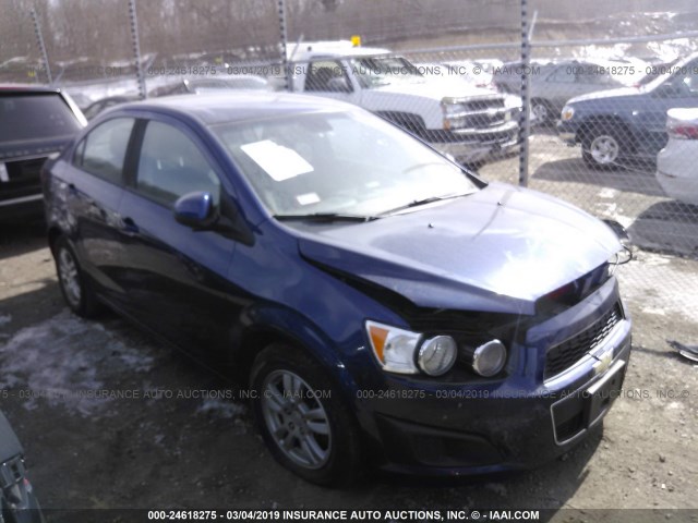 1G1JA5SH4C4231863 - 2012 CHEVROLET SONIC LS 蓝色 照片 1
