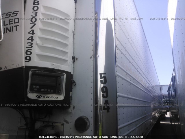 1GRAA06277W703005 - 2007 GREAT DANE TRAILERS REEFER  WHITE photo 2