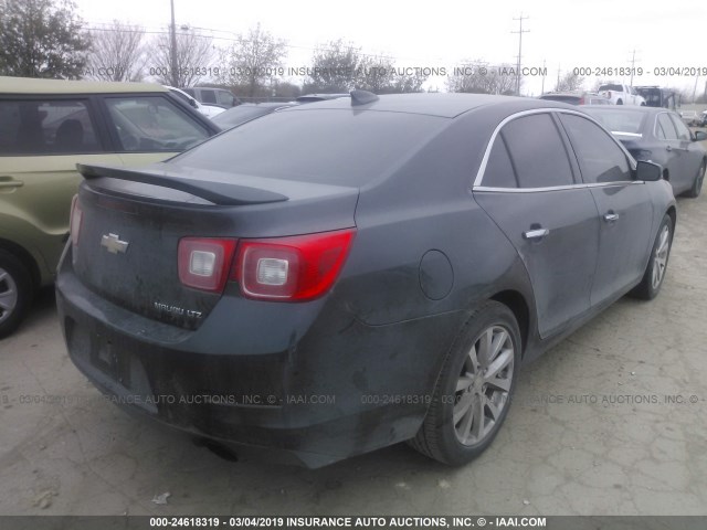 1G11F5SL5FF174135 - 2015 CHEVROLET MALIBU LTZ GRAY photo 4