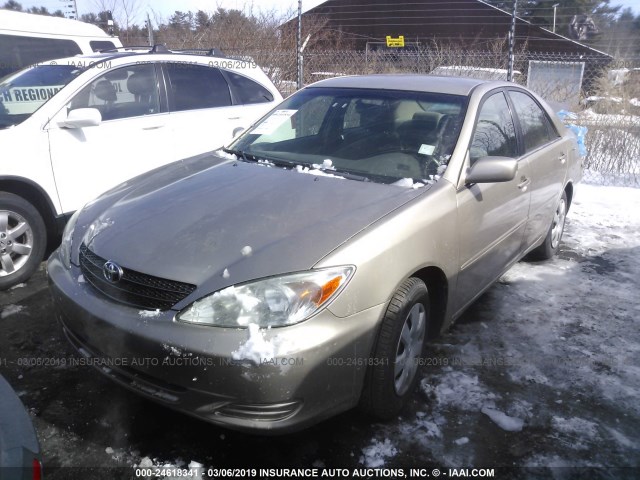 4T1BE32K52U097679 - 2002 TOYOTA CAMRY LE/XLE/SE TAN photo 2