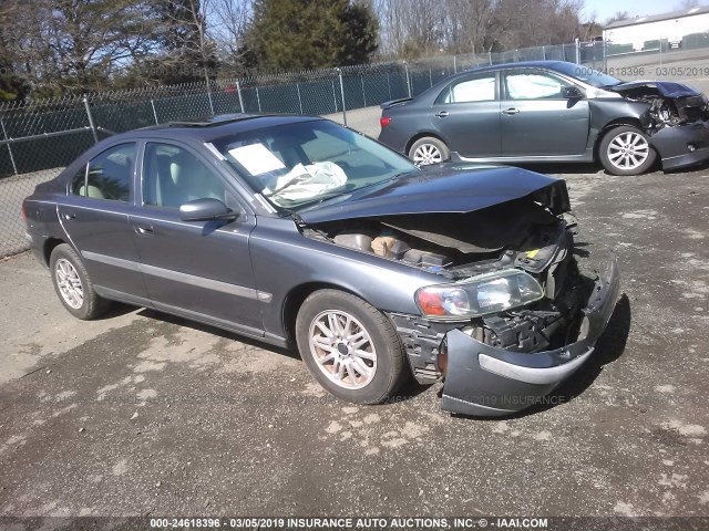 YV1RS61T142323264 - 2004 VOLVO S60 GRAY photo 1