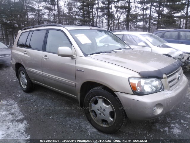 JTEDP21A440036212 - 2004 TOYOTA HIGHLANDER LIMITED TAN photo 1