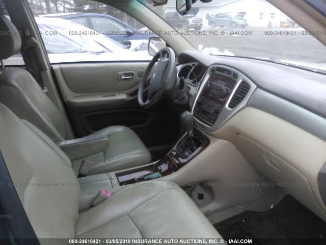 JTEDP21A440036212 - 2004 TOYOTA HIGHLANDER LIMITED TAN photo 5