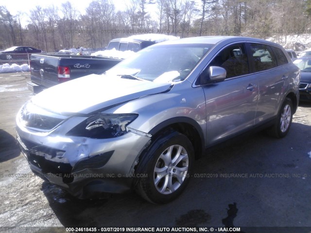 JM3TB3BV2B0305611 - 2011 MAZDA CX-9 GRAY photo 2