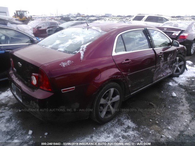 1G1ZJ57B78F219614 - 2008 CHEVROLET MALIBU 2LT RED photo 4