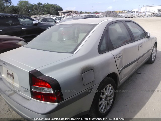 YV1TS94D0Y1119899 - 2000 VOLVO S80 SILVER photo 2