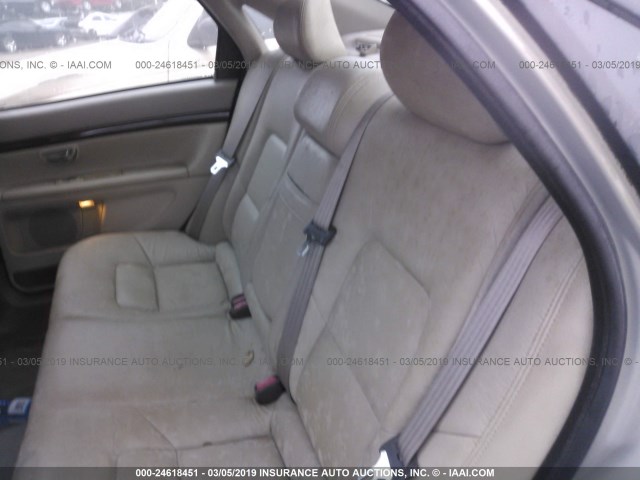 YV1TS94D0Y1119899 - 2000 VOLVO S80 SILVER photo 8