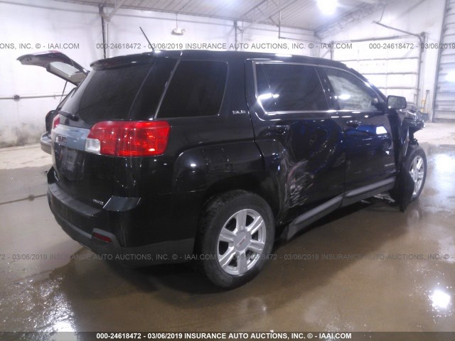 2GKFLVEK0F6130468 - 2015 GMC TERRAIN SLE BLACK photo 4