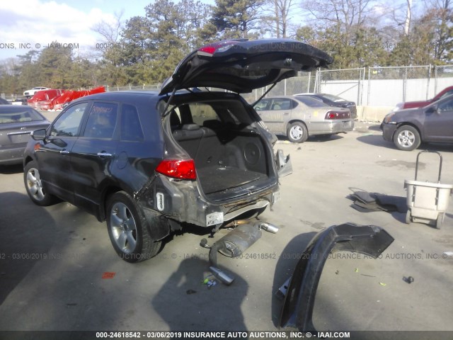 5J8TB18269A005652 - 2009 ACURA RDX BLACK photo 3