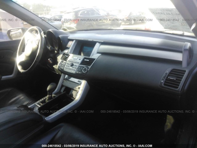 5J8TB18269A005652 - 2009 ACURA RDX BLACK photo 5