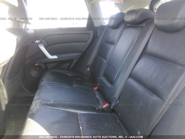 5J8TB18269A005652 - 2009 ACURA RDX BLACK photo 8