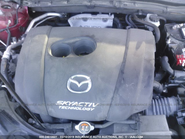 JM1BM1W70F1232043 - 2015 MAZDA 3 GRAND TOURING RED photo 10