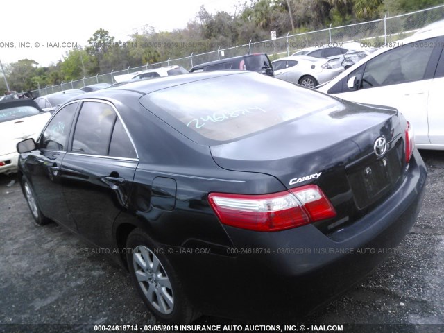4T1BE46K09U408963 - 2009 TOYOTA CAMRY SE/LE/XLE 黑色 照片 3