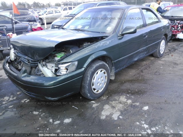 4T1BG22K7XU521259 - 1999 TOYOTA CAMRY CE/LE/XLE 绿色 照片 2