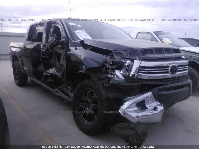 5TFEM5F12GX105325 - 2016 TOYOTA TUNDRA CREWMAX SR5 BLACK photo 1