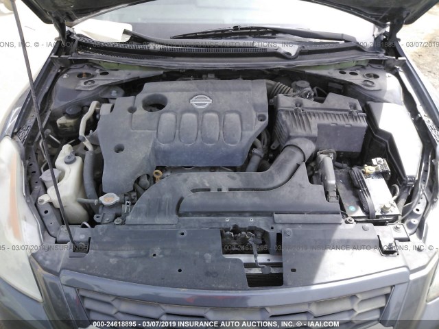 1N4AL24E88C235534 - 2008 NISSAN ALTIMA 2.5S GRAY photo 10