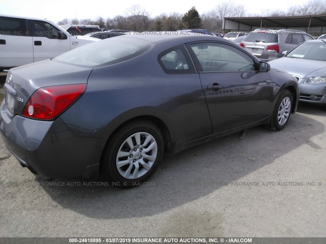 1N4AL24E88C235534 - 2008 NISSAN ALTIMA 2.5S GRAY photo 4