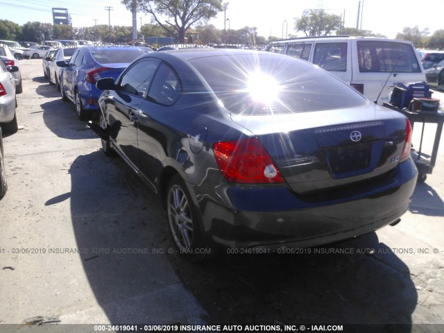 JTKDE177670164447 - 2007 TOYOTA SCION TC ნაცრისფერი ფოტო 3