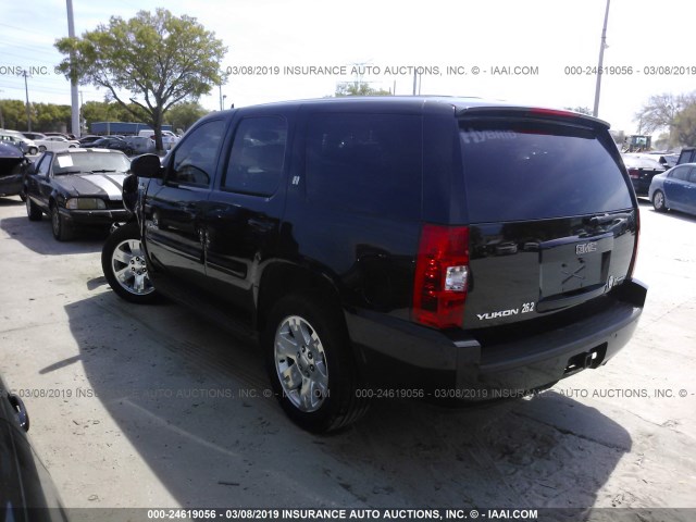 1GKFC13538R201899 - 2008 GMC YUKON HYBRID BLACK photo 3