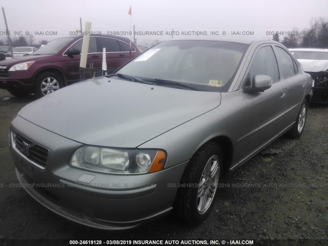 YV1RS592682687479 - 2008 VOLVO S60 2.5T GREEN photo 2