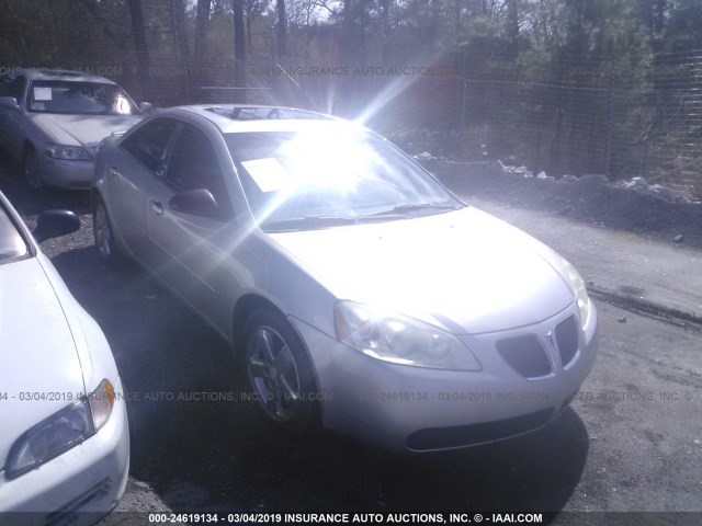 1G2ZH558464105027 - 2006 PONTIAC G6 GT SILVER photo 1