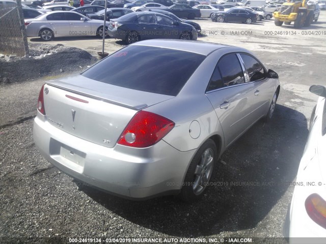 1G2ZH558464105027 - 2006 PONTIAC G6 GT SILVER photo 4