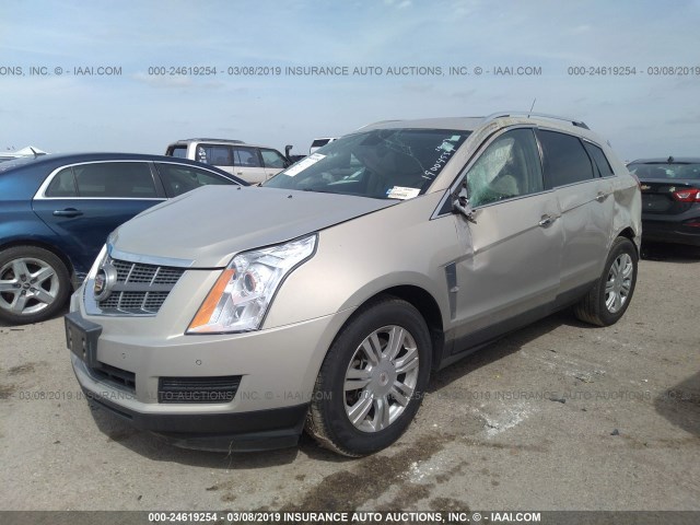 3GYFNAE32CS503864 - 2012 CADILLAC SRX LUXURY COLLECTION TAN photo 2