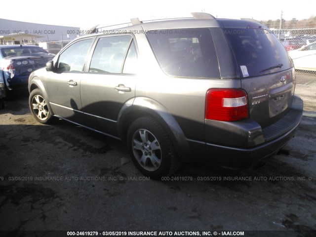 1FMDK03196GA14913 - 2006 FORD FREESTYLE LIMITED GRAY photo 3