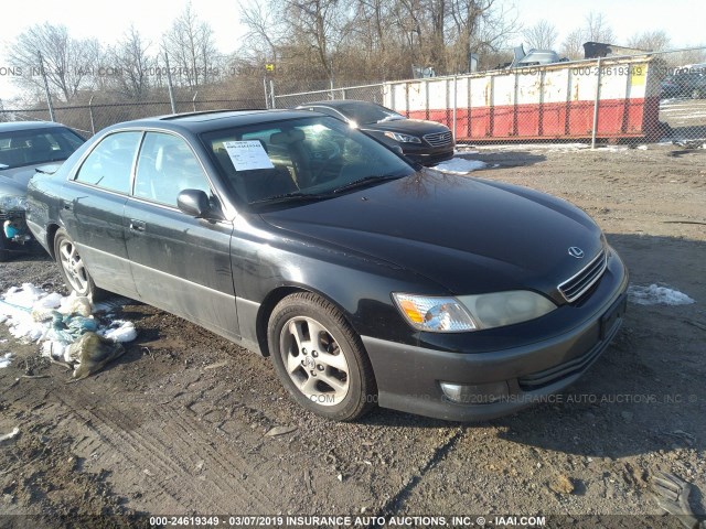 JT8BF28G315109642 - 2001 LEXUS ES 300 BLACK photo 1