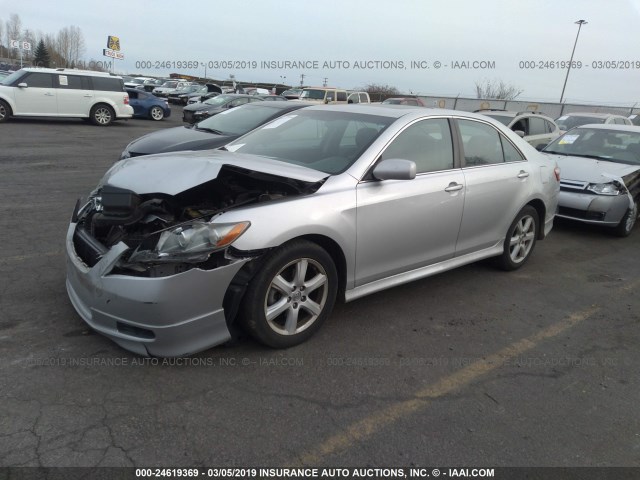 4T1BE46K19U397567 - 2009 TOYOTA CAMRY SE/LE/XLE GRAY photo 2