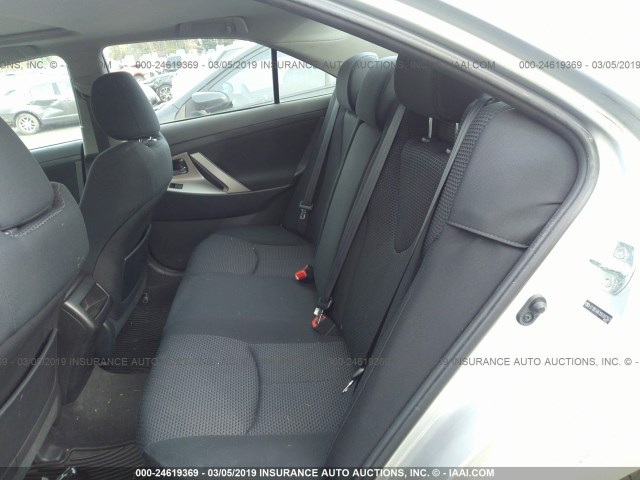 4T1BE46K19U397567 - 2009 TOYOTA CAMRY SE/LE/XLE GRAY photo 8
