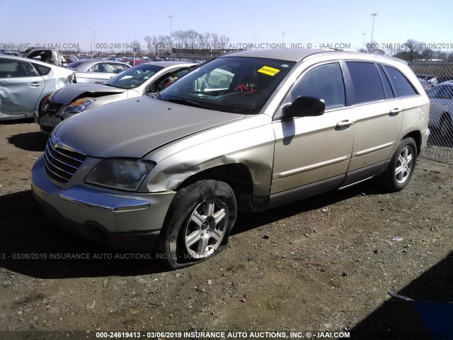 2A4GM68426R814771 - 2006 CHRYSLER PACIFICA TOURING GOLD photo 2