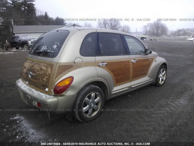 3C8FY68B13T559493 - 2003 CHRYSLER PT CRUISER LIMITED TAN photo 4