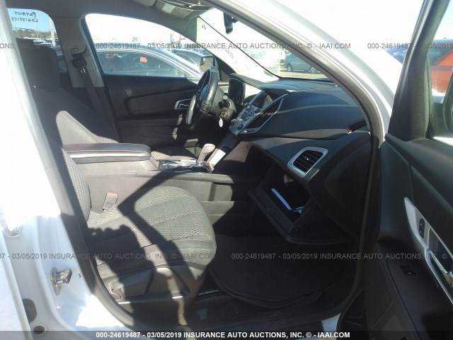 2GKALMEK7C6138907 - 2012 GMC TERRAIN SLE WHITE photo 5