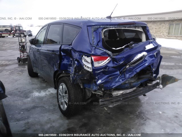 1FMCU0F72DUA20539 - 2013 FORD ESCAPE S BLUE photo 3