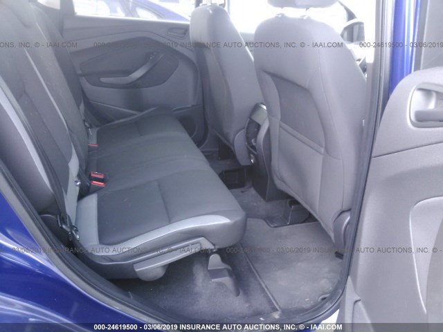 1FMCU0F72DUA20539 - 2013 FORD ESCAPE S BLUE photo 8