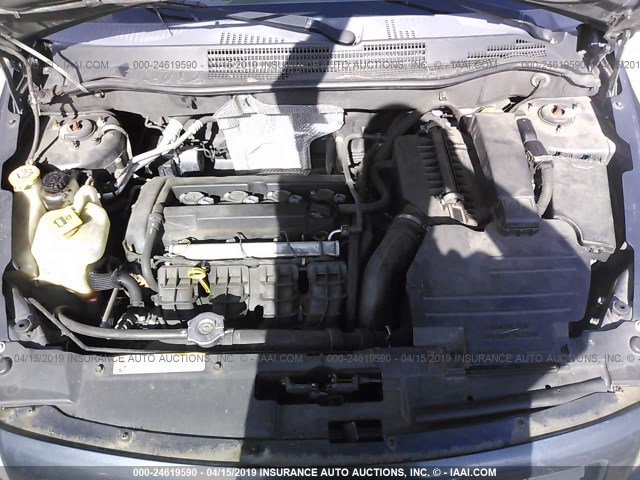 1B3HB28B57D183317 - 2007 DODGE CALIBER GRAY photo 10