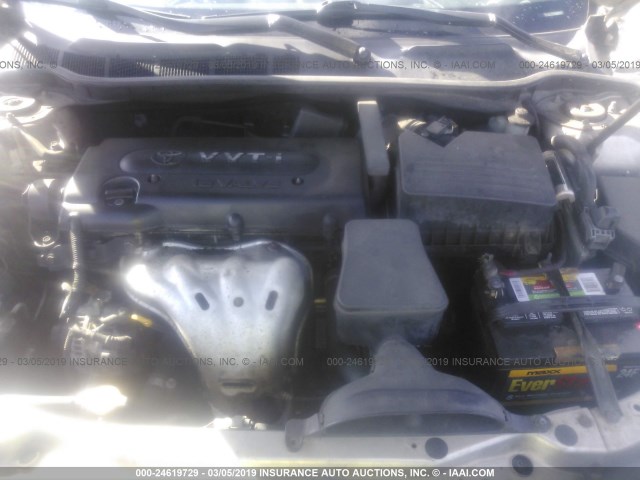 4T1BE46K19U264954 - 2009 TOYOTA CAMRY SE/LE/XLE 金色 照片 10