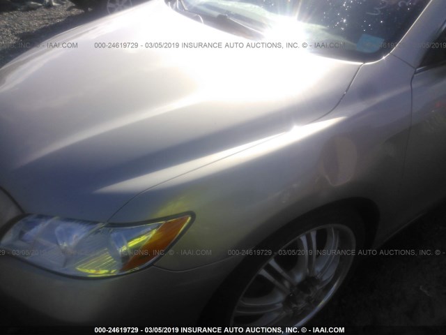 4T1BE46K19U264954 - 2009 TOYOTA CAMRY SE/LE/XLE 金色 照片 6