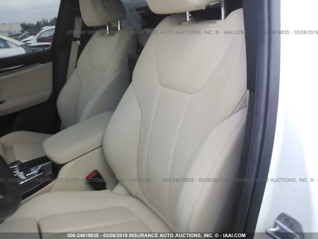 5UXTR9C56JLD60714 - 2018 BMW X3 XDRIVEM40I WHITE photo 8