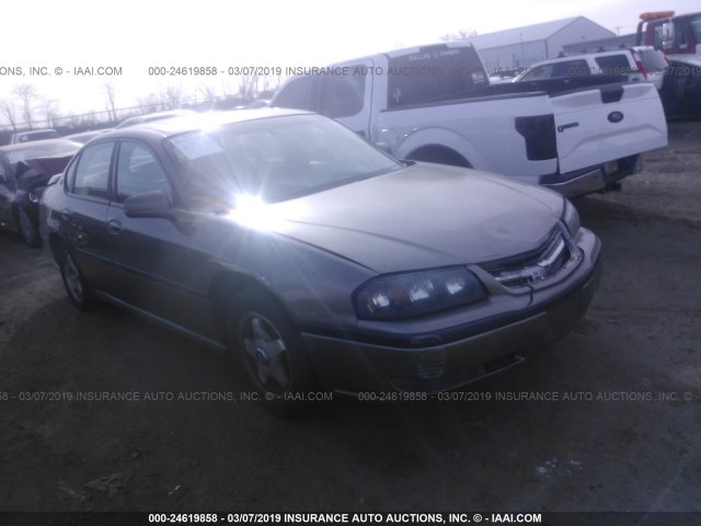 2G1WH55K629115102 - 2002 CHEVROLET IMPALA LS GOLD photo 1
