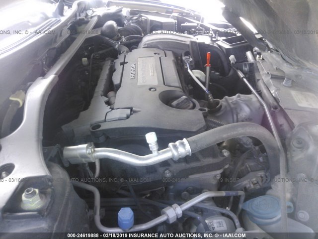 1HGCT1B39DA017334 - 2013 HONDA ACCORD 黑色 照片 10