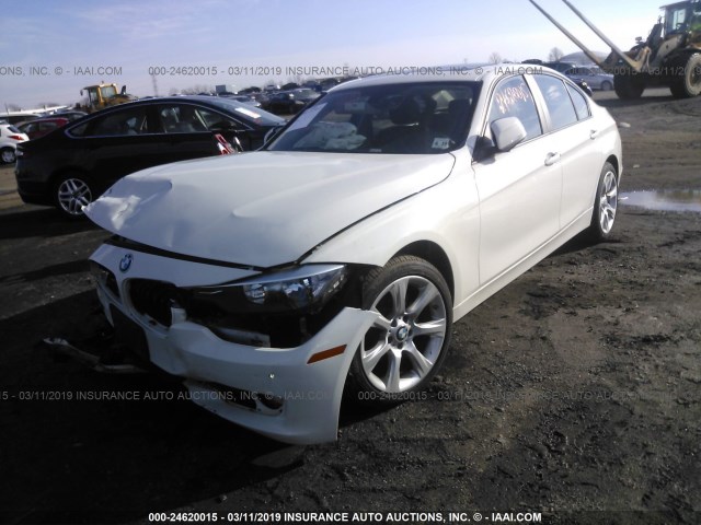 WBA3B5C59FF961582 - 2015 BMW 328 XI SULEV WHITE photo 2