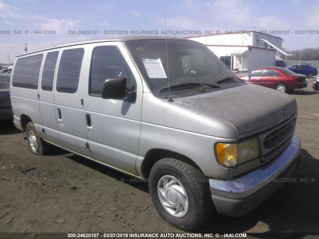 1FMEE1169VHA00342 - 1997 FORD ECONOLINE E150 SILVER photo 1